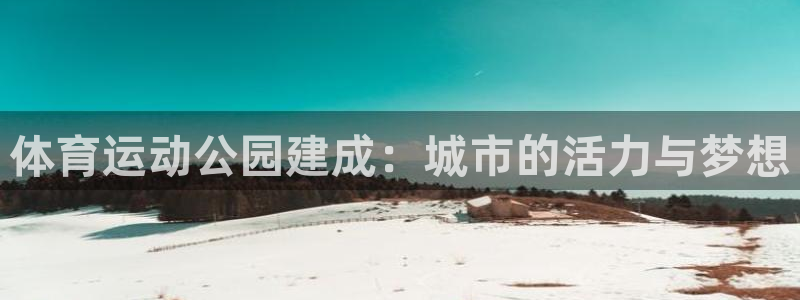 体育运动公园建成：城市的活力与梦想